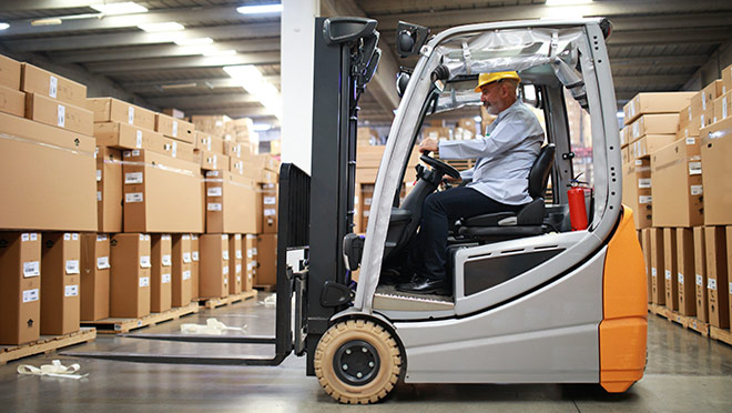 electric forklift